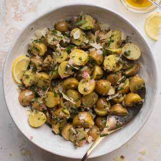 Potato Salad with Piccata Vinaigrette