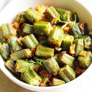 Bhindi Masala Recipe (Punjabi Style)