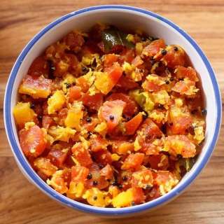 Carrot Poriyal