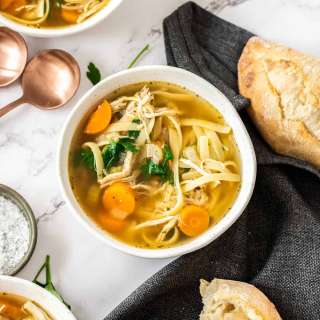 Crockpot Chicken Noodle Soup
