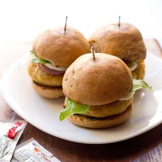 Aloo Tikki Burger (Potato Burger)