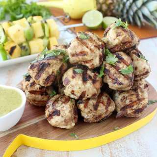 Caribbean Jerk Chicken & Pork Meatballs