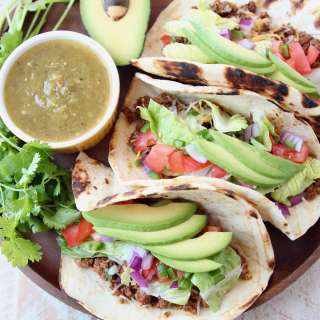 Trader Joe's Ground Beef Tacos