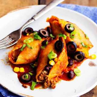 Three Cheese Mexican Shells