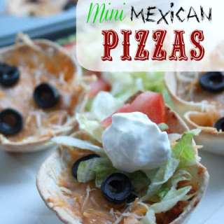 Mini Mexican Pizzas