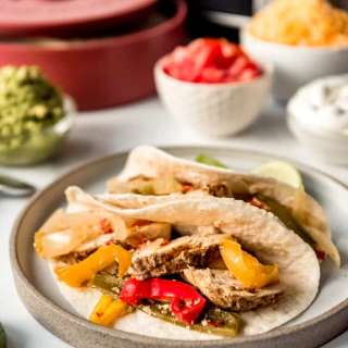 Crockpot Chicken Fajitas