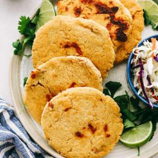 Easy Bean and Cheese Pupusas