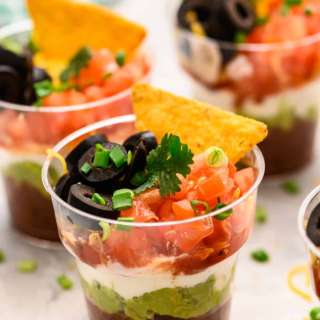 Individual Seven Layer Dip