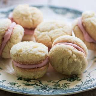 Rhubarb Baci di Dama
