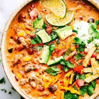 Easy Cheesy Taco Soup