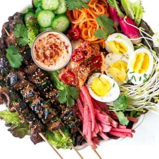 Korean Barbecue Salad