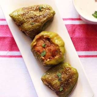 Stuffed Capsicum | Bharwa Shimla Mirch