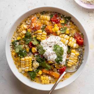 Sweet Potato Corn Chowder