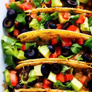 Beefy Baked Tacos