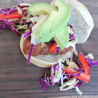 Blackened Soy Ahi Burger