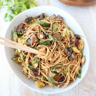 Grilled Vegetable Lo Mein