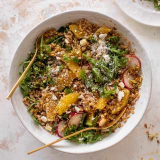 Winter Citrus Farro Salad