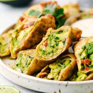 The Best Avocado Egg Rolls