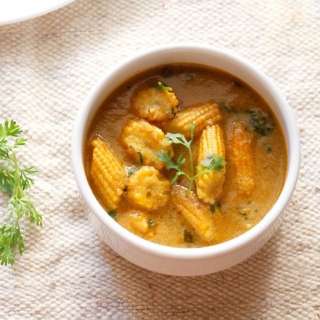 Baby Corn Masala | Baby Corn Curry
