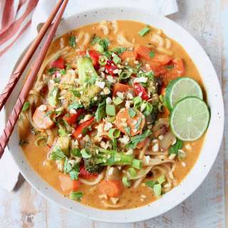 Vegetarian Massaman Curry Noodles