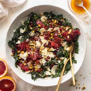 Blood Orange Kale Salad