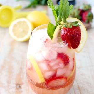 Lemon Berry Prosecco Sangria