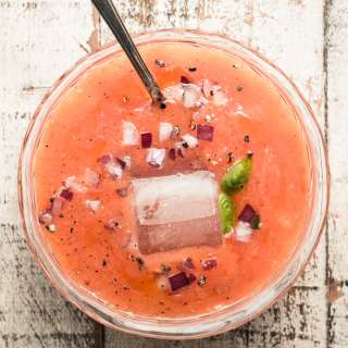 Apricot Gazpacho