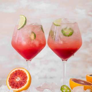 Jalapeño Blood Orange Spritzer