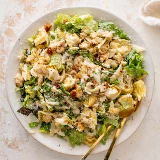 Cheese Tortellini Caesar Salad