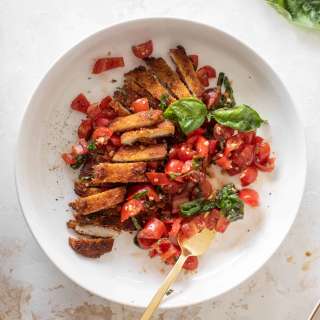 Crispy Bruschetta Chicken