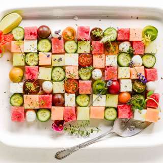 Cucumber Melon Salad