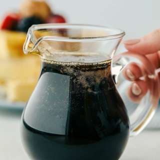 Homemade Imitation Maple Syrup