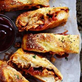 BBQ Chicken Stromboli