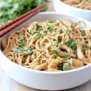 Thai Peanut Chicken Noodles