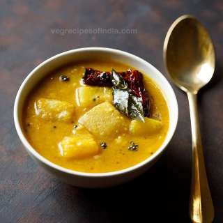 Pumpkin Sambar | Poosanikai Sambar