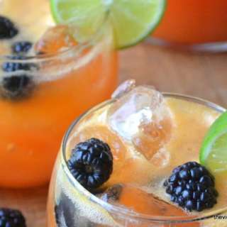 Papaya and Lime Agua Fresca