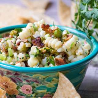 Sweet Corn and Hatch Chile Salsa