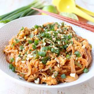 Spicy Vegetable Pad Thai
