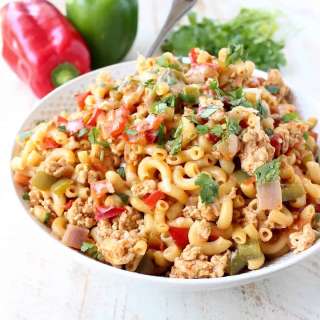 One Pot Chicken Fajita Pasta