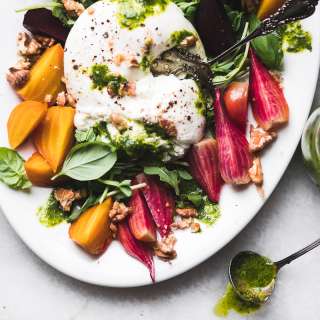 Beet and Burrata Salad