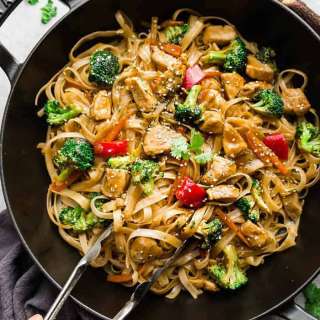 Mongolian Chicken Noodles