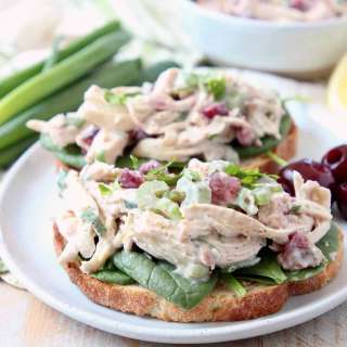 Cherry Tarragon Chicken Salad Sandwich