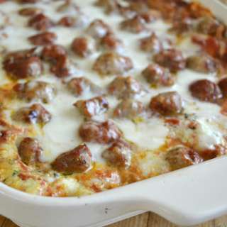 Spicy Lasagna with Sausage Meatballs