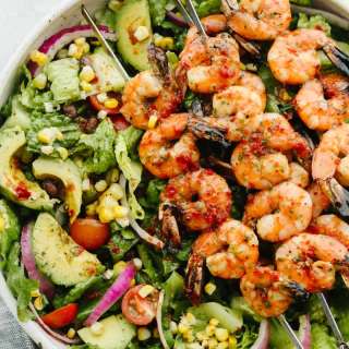 Grilled Shrimp Salad