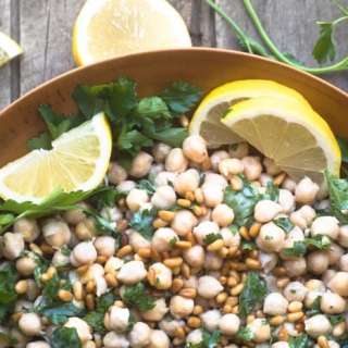 Deconstructed Hummus Salad