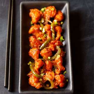 Chilli Gobi (Cauliflower Chilli)