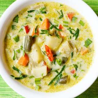 Easy Thai Green Curry with Vegetables