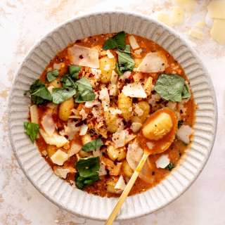 Chicken Parmesan Gnocchi Soup