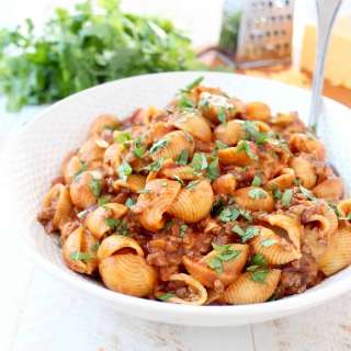 20 Minute Enchilada Pasta