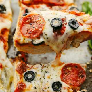 Quick and Easy French Bread Pizza